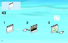 LEGO 60057 instructions page 4 – build guide