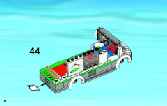 LEGO 60057 instructions page 6 – build guide