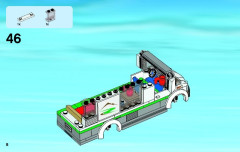 LEGO 60057 instructions page 8 – build guide