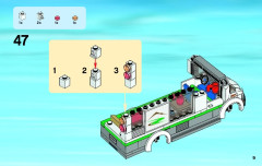 LEGO 60057 instructions page 9 – build guide