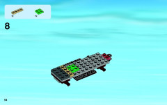 LEGO 60058 instructions page 10 – build guide