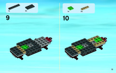 LEGO 60058 instructions page 11 – build guide