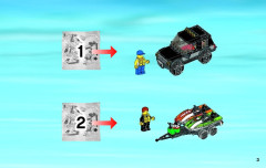 LEGO 60058 instructions page 3 – build guide