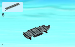 LEGO 60058 instructions page 8 – build guide