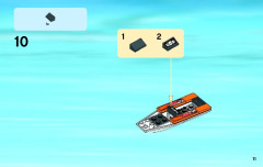 LEGO 60058 instructions page 11 – build guide