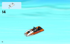 LEGO 60058 instructions page 14 – build guide