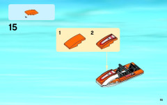 LEGO 60058 instructions page 15 – build guide