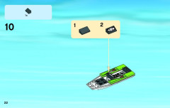 LEGO 60058 instructions page 22 – build guide