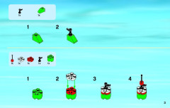 LEGO 60058 instructions page 3 – build guide