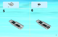 LEGO 60058 instructions page 7 – build guide