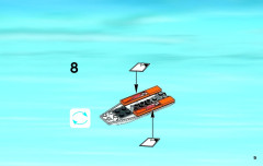 LEGO 60058 instructions page 9 – build guide