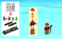 LEGO 60059 instructions page 4 – build guide