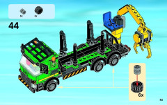 LEGO 60059 instructions page 73 – build guide