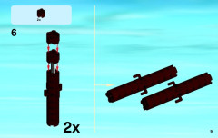 LEGO 60059 instructions page 9 – build guide