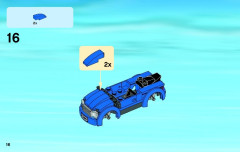 LEGO 60060 instructions page 16 – build guide