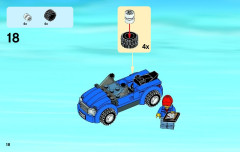 LEGO 60060 instructions page 18 – build guide