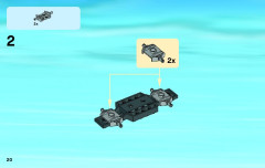 LEGO 60060 instructions page 20 – build guide
