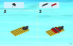 LEGO 60060 instructions page 3 – build guide