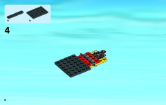 LEGO 60060 instructions page 4 – build guide