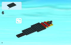 LEGO 60060 instructions page 6 – build guide