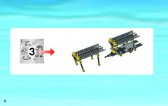 LEGO 60060 instructions page 2 – build guide