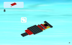 LEGO 60060 instructions page 21 – build guide