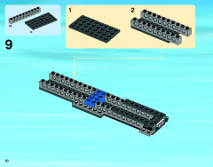 LEGO 60061 instructions page 10 – build guide