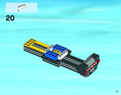 LEGO 60061 instructions page 21 – build guide