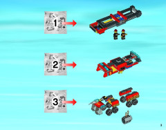 LEGO 60061 instructions page 3 – build guide