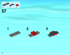 LEGO 60061 instructions page 72 – build guide