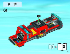 LEGO 60061 instructions page 77 – build guide