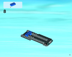 LEGO 60061 instructions page 9 – build guide