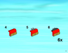 LEGO 60061 instructions page 5 – build guide