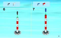 LEGO 60062 instructions page 21 – build guide