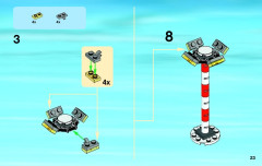 LEGO 60062 instructions page 23 – build guide