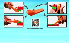 LEGO 60062 instructions page 3 – build guide