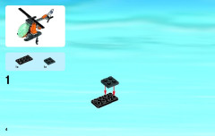 LEGO 60062 instructions page 4 – build guide