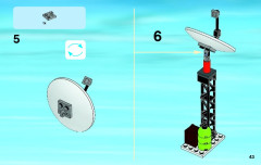 LEGO 60062 instructions page 43 – build guide