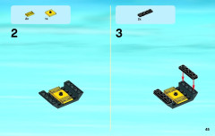 LEGO 60062 instructions page 45 – build guide