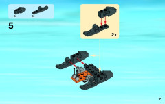 LEGO 60062 instructions page 7 – build guide