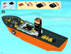 LEGO 60062 instructions page 38 – build guide