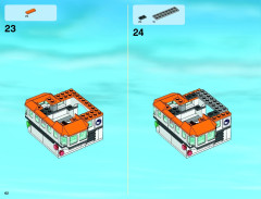 LEGO 60062 instructions page 62 – build guide
