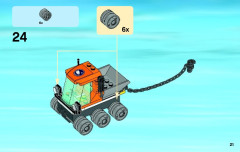 LEGO 60062 instructions page 21 – build guide