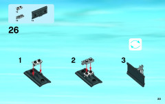 LEGO 60062 instructions page 23 – build guide