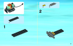 LEGO 60062 instructions page 3 – build guide