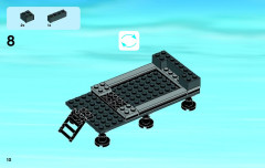 LEGO 60062 instructions page 10 – build guide