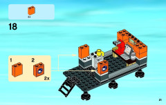 LEGO 60062 instructions page 21 – build guide