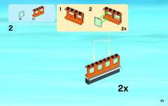 LEGO 60062 instructions page 33 – build guide