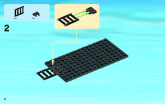 LEGO 60062 instructions page 4 – build guide