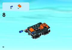 LEGO 60062 instructions page 10 – build guide
